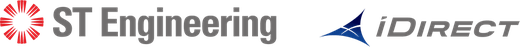Логотип ST Engineering iDirect